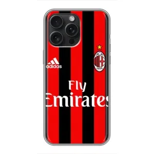 Чохли для iPhone 15 Pro Max (VPrint) - Футбольні клуби (Milan)