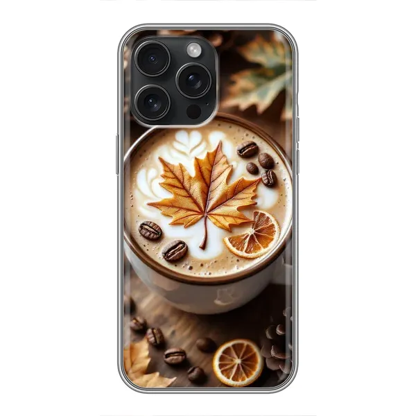 Чехол с принтом «Пряный кофе» для iPhone 15 Pro Max Чехол с принтом «Пряный кофе» для iPhone 15 Pro Max