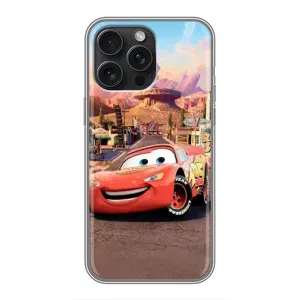 Силіконовий чохол Маквін для iPhone 15 Pro Max (Радіаторний Спрінгс Маквін)