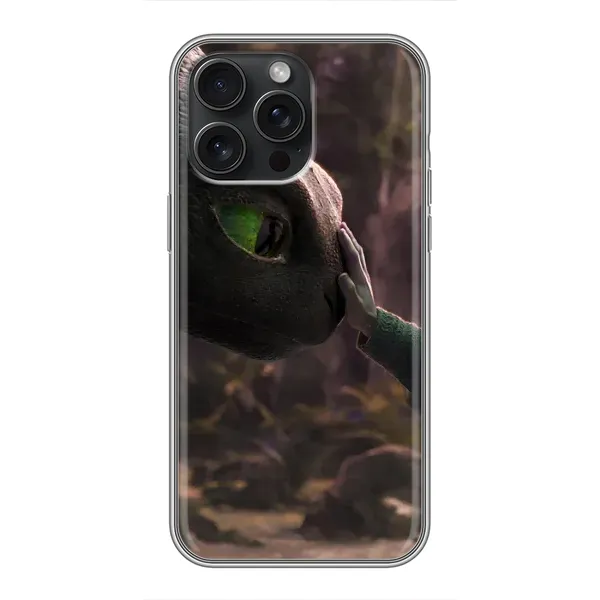 Чохол з принтом «Сцена з драконом» для iPhone 15 Pro Max