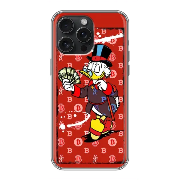 Чохол з принтом «Scrooge MagDag» для iPhone 15 Pro Max