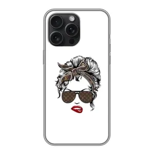 Чехол с принтом «стильная с луи витон» для iPhone 15 Pro Max
