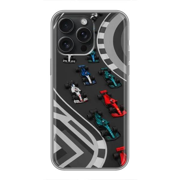 Чохол з принтом «Траса Ф1» для iPhone 15 Pro Max