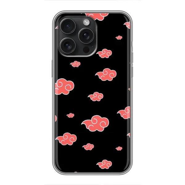 Чехол с принтом «Тучки Аниме» для iPhone 15 Pro Max