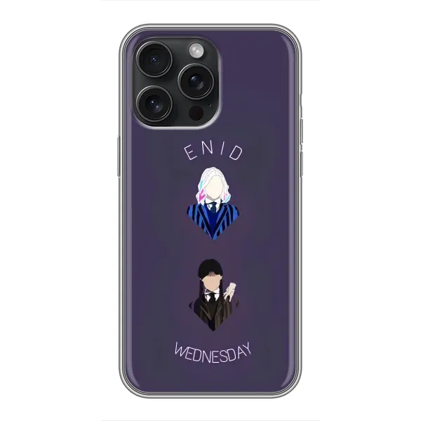 Чохол з принтом «Венздей і подруга» для iPhone 15 Pro Max
