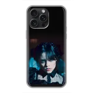 Чохли Венсдей на iPhone 15 Pro Max Уенсдей (AlphaPrint) (погляд Венздей)