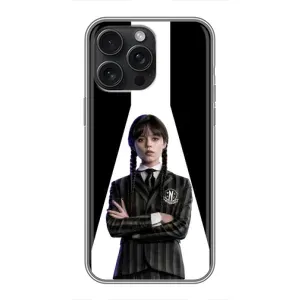 Чохли Венсдей на iPhone 15 Pro Max Уенсдей (AlphaPrint) (W-Wednesday)