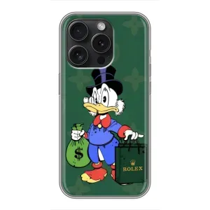 Чехли для iPhone 15 Pro - Скрудж МакДак Louis Vuitton (PREMIUMPrint) (Богата Утка)