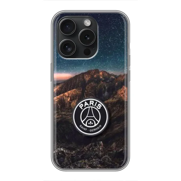 Чохол з принтом «ФК ПСЖ» для iPhone 15 Pro Чохол з принтом «ФК ПСЖ» для iPhone 15 Pro