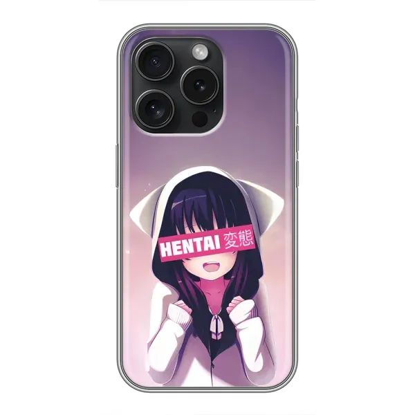 Чехол с принтом «Hentai chan» для iPhone 15 Pro