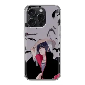 Чехол с принтом «Итачи Вороны» для iPhone 15 Pro