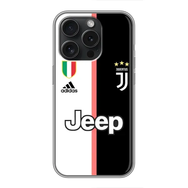 Чехол с принтом «Juventus» для iPhone 15 Pro