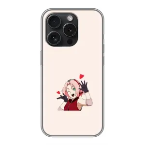 Чехол с принтом «Лайк Сакура» для iPhone 15 Pro