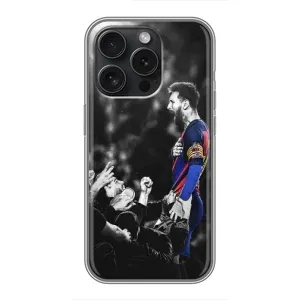 Чехлы Месси для iPhone 15 Pro (AlphaPrint)