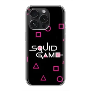Чохол Гра в кальмара для iPhone 15 Pro (Патерн Гра кальмара)