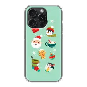 Новогодние Чехлы для Айфон 15 Про (VPrint)
