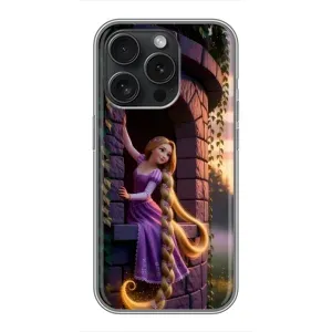 Чохол Рапунцель для iPhone 15 Pro (Рапунцель на вежі)