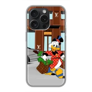 Чехли для iPhone 15 Pro - Скрудж МакДак Louis Vuitton (PREMIUMPrint) (Скрудж ЛВ)