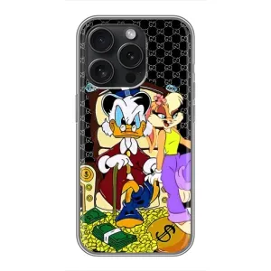 Чехли для iPhone 15 Pro - Скрудж МакДак Louis Vuitton (PREMIUMPrint) (Стильна Утка)