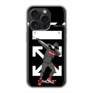 Чехол для iPhone 15 Pro с картинкой Supreme (AlphaPrint)