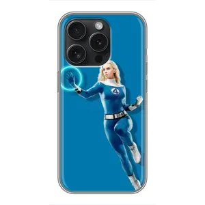 Чохол з принтом Фантастична четвірка для iPhone 15 Pro (Сью Сторм політ)