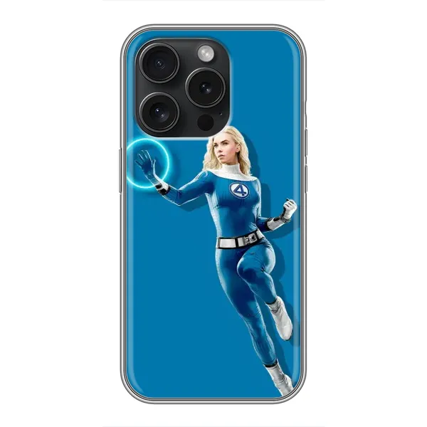 Чохол з принтом «Сью Сторм політ» для iPhone 15 Pro Чохол з принтом «Сью Сторм політ» для iPhone 15 Pro