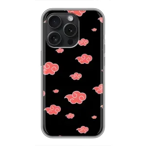 Чехол с принтом «Тучки Аниме» для iPhone 15 Pro