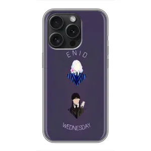 Чохли Венсдей на iPhone 15 Pro Уенсдей (AlphaPrint) (Венздей і подруга)