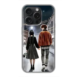 Чохол з дизайном Венздей 2 на iPhone 15 Pro (Венздей та Тайлер)