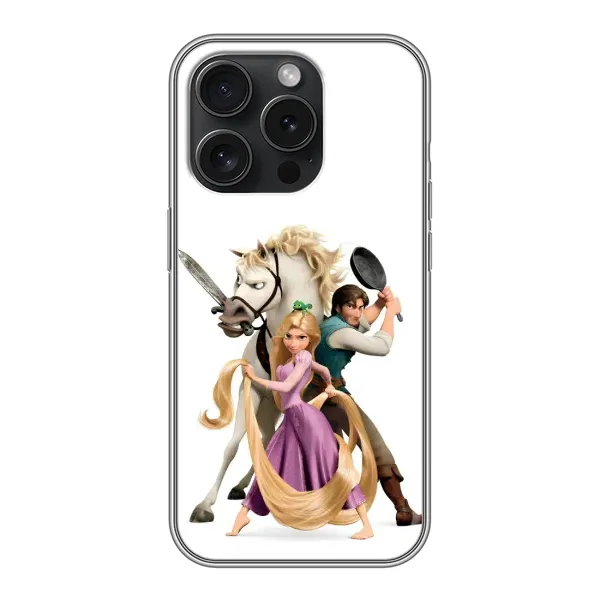 Чохол з принтом «Рапунцель та друзі» для iPhone 15 Pro