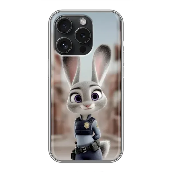 Чохол з принтом «Офіцер Джуді Гопс» для iPhone 15 Pro
