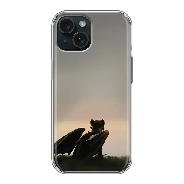 Чохол з принтом «Беззубик» для iPhone 15