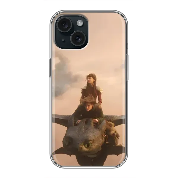 Чохол з принтом «Фільм дракон» для iPhone 15