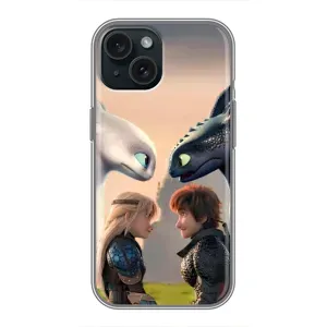 Чохол як приборкати дракона на iPhone 15 (Гикавка і Астрід)