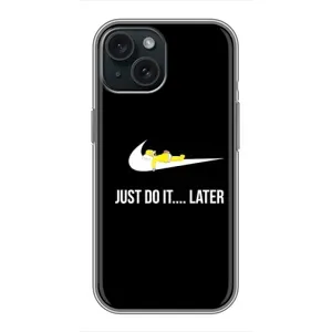 Чjхол з Сімпсонами для iPhone 15 (VPrint) (Гомер Later)