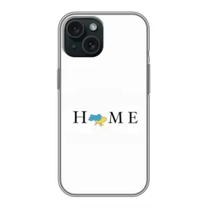 Чохол для Патріота України iPhone 15 - (AlphaPrint) (Home)