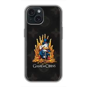 Чехли для iPhone 15 - Скрудж МакДак Louis Vuitton (PREMIUMPrint) (Король грошей)