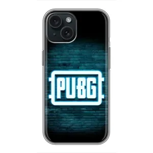 Чехол с принтом «Лого PUBG» для iPhone 15