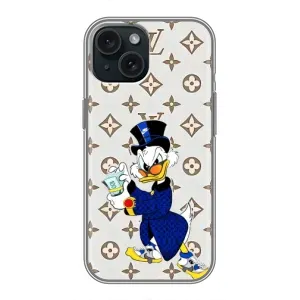 Чехли для iPhone 15 - Скрудж МакДак Louis Vuitton (PREMIUMPrint) (Макдак на стилі)
