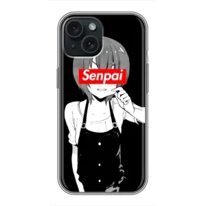 Чехлы Персонажи Аниме Наруто для iPhone 15 (AlphaPrint)