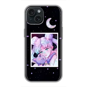 Чехол с принтом «Сейлор Мун» для iPhone 15