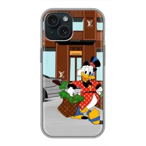Чехли для iPhone 15 - Скрудж МакДак Louis Vuitton (PREMIUMPrint) (Скрудж ЛВ)