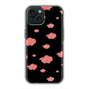 Чехол с принтом «Тучки Аниме» для iPhone 15