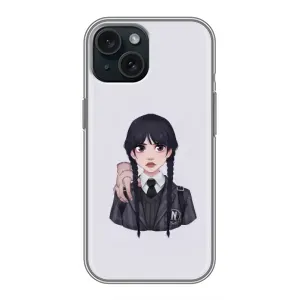 Чохли Венсдей на iPhone 15 Уенсдей (AlphaPrint) (Венздей і Річ)