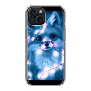 Чехлы с картинкой Лисички для iPhone 15 (VPrint)