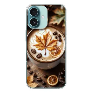 Чехол с принтом «Пряный кофе» для iPhone 16 Plus