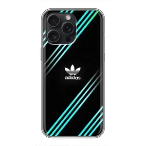 Чехол с принтом «Адидас с полосами» для iPhone 16 Pro Max