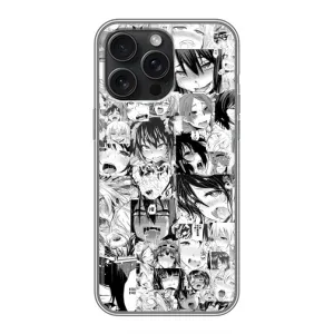Чехол с принтом «Ahegao manga» для iPhone 16 Pro Max