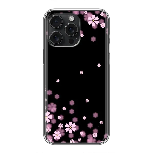 Чехол с принтом «Цветочки маленькие» для iPhone 16 Pro Max
