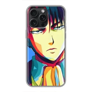 Чехол с принтом «Леви Аккерман» для iPhone 16 Pro Max